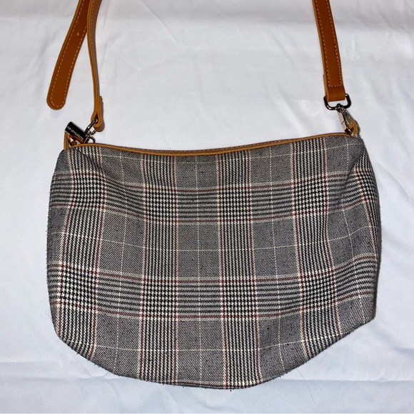 Expressions NYC Plaid Crossbody Purse - Picture 2 of 7